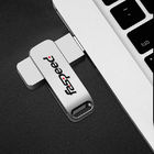 Rotated Capless USB 3.0 Flash Drives 128GB Flash Thumb Drives