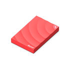 7mm  Portable External Hard Drive Box Case Red 2.5Inch SATA