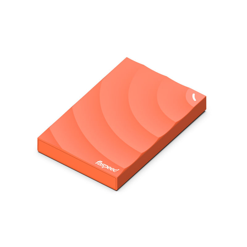 Orange External HDD Enclosure 7mm 2.5inch USB 3.0 Hard Drive Portable For Mac Windows